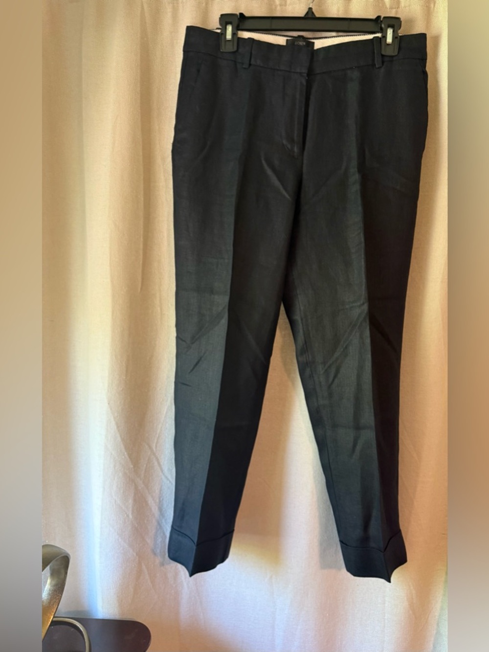 J. Crew Black womens Tailored Dress Pants